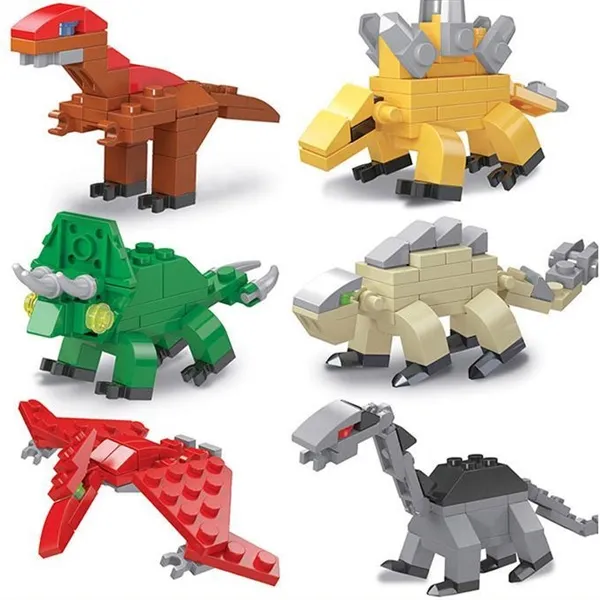 Picture of KIBTOY™ Mini Dinosaurs Blocks Gachapon Capsule Toys