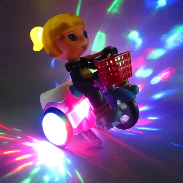 Picture of KIBTOY™ Children Electric Stunt Tricycle