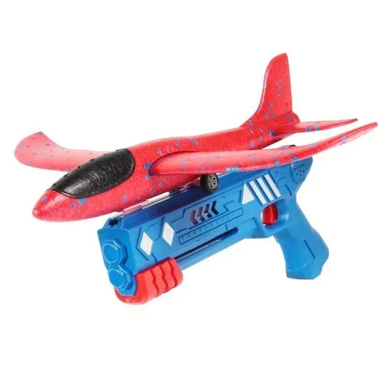 Picture of KIBTOY™ Foam Glider Catapult  toy Plane