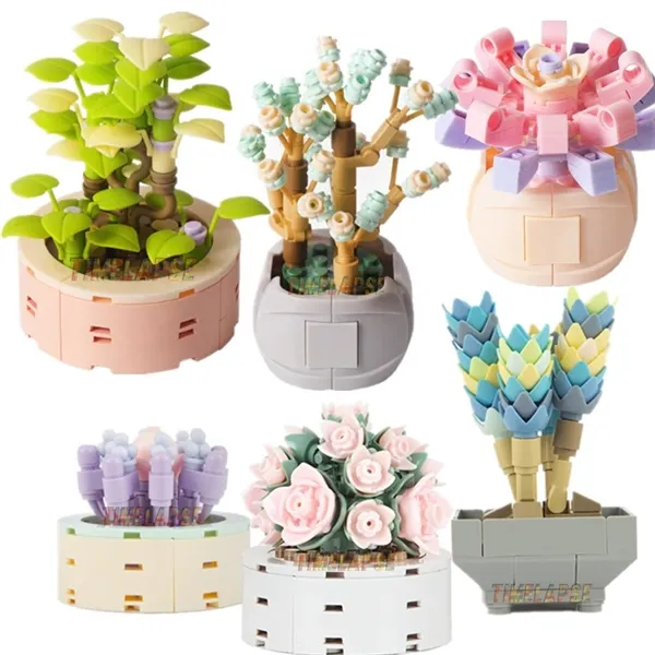 Picture of KIBTOY™ Succulent Garden Building Blocks Kit