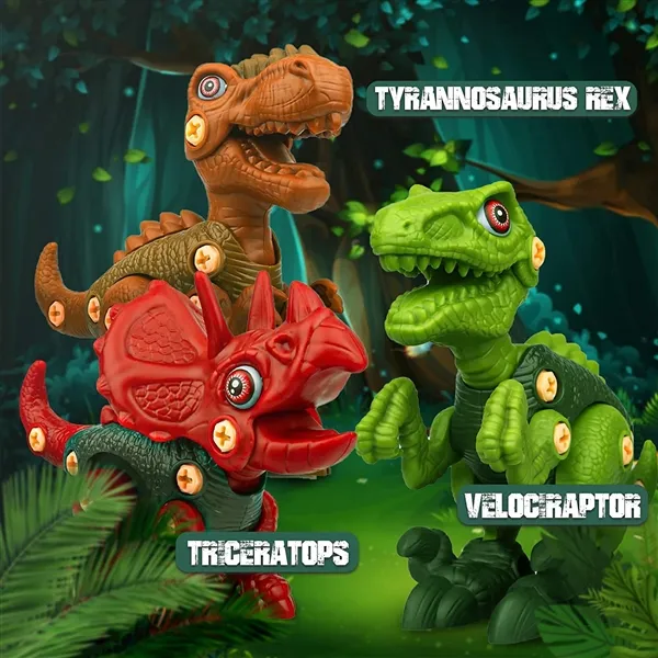 Picture of KIBTOY™ Take Apart Dinosaur Toys