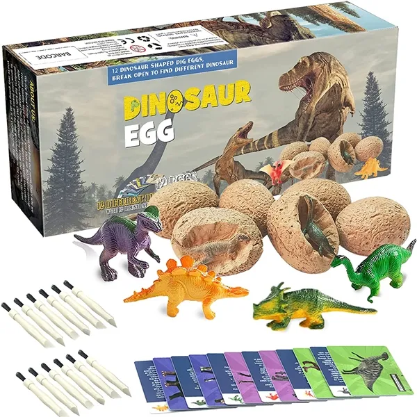 Picture of KIBTOY™ Dig a Dozen Dino Egg Kit