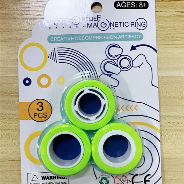 Picture of KIBTOY™ Magnetic Fidget Toy Rings