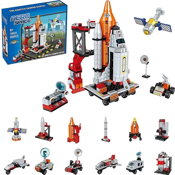 Picture of KIBTOY™ Stacking Space Shuttle Toy