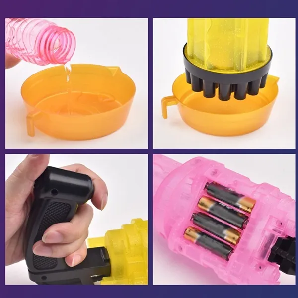 Picture of KIBTOY™ Gatling Bubble Gun Toy