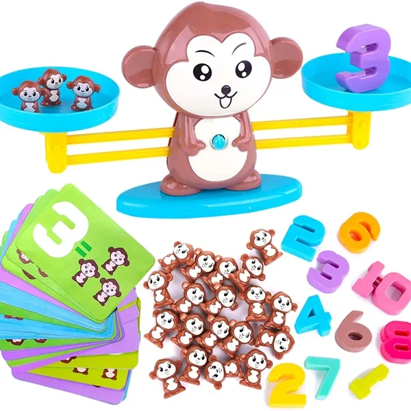 Picture of KIBTOY™ Monkey Balance Math Game 