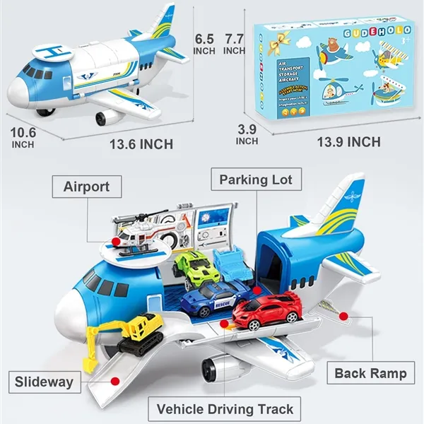 Picture of KIBTOY™ Transport Cargo Plane 