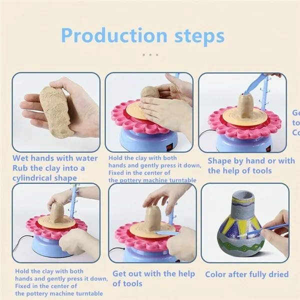 Picture of KIBTOY™ DIY Pottery Machine  for Kids
