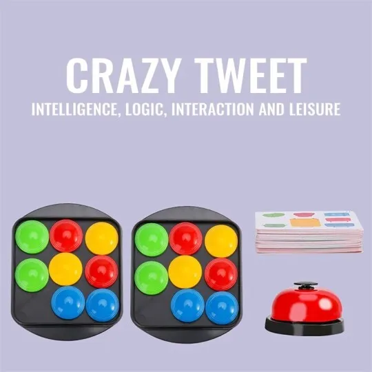 Picture of KIBTOY™ Crazy Push Table Game Set