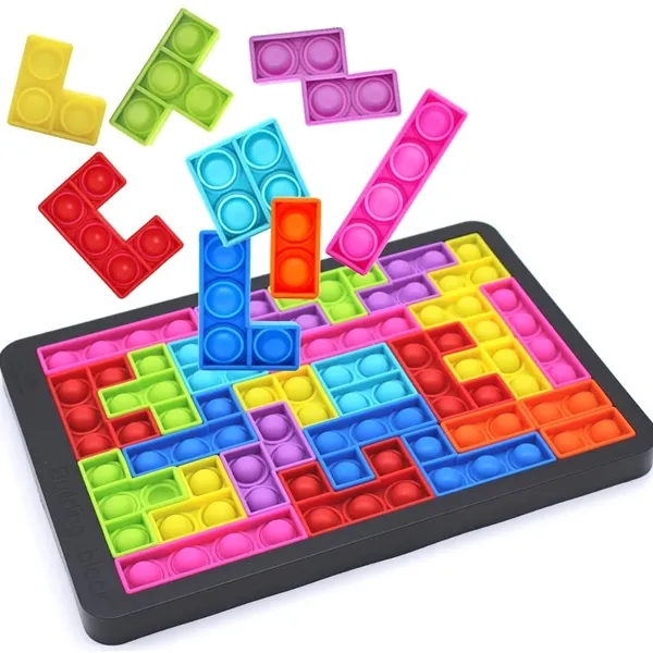 Picture of KIBTOY™ Silicone Jigsaw Puzzle Game Board 