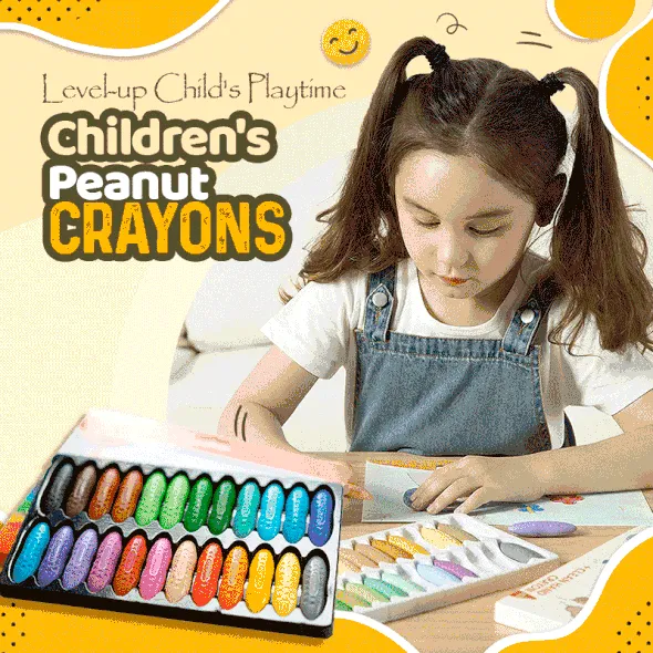 Picture of KIBTOY™ Peanut Crayons for Kids