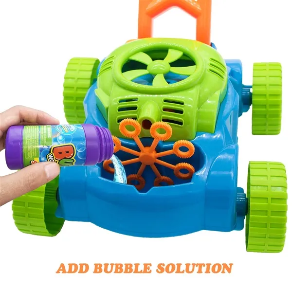 Picture of KIBTOY™ Push Bubble Toy Mower