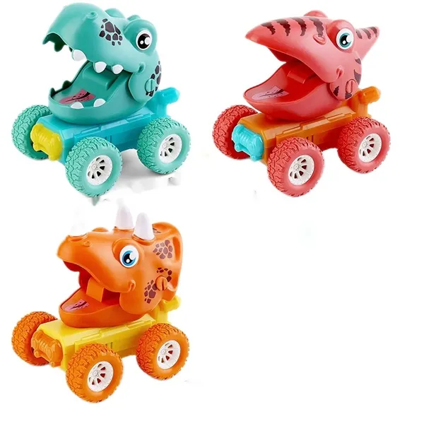 Picture of KIBTOY™ Baby Dinosaur Toy Cars (3 packs)