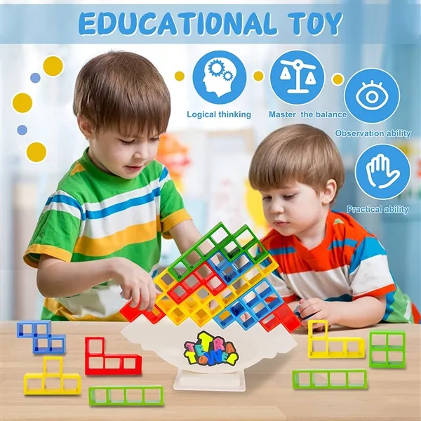 Picture of KIBTOY™ Stacking Tetra Tower