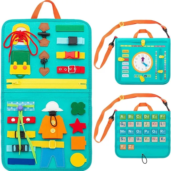 Picture of KIBTOY™ Busy Board for Toddlers (travel bag)