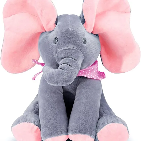 Picture of KIBTOY™ Peekaboo Elephant Plush Toy