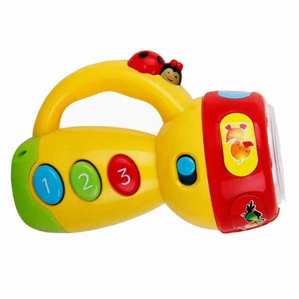 Picture of KIBTOY™ Spinning and Learning Flashlight