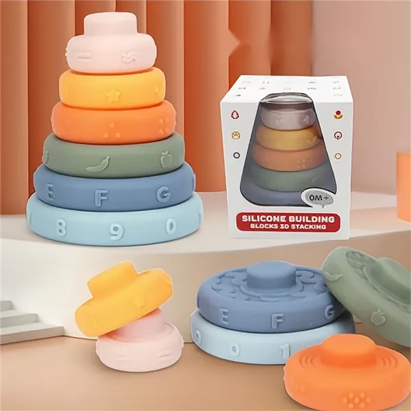 Picture of KIBTOY™ Silicone Stacking Toys