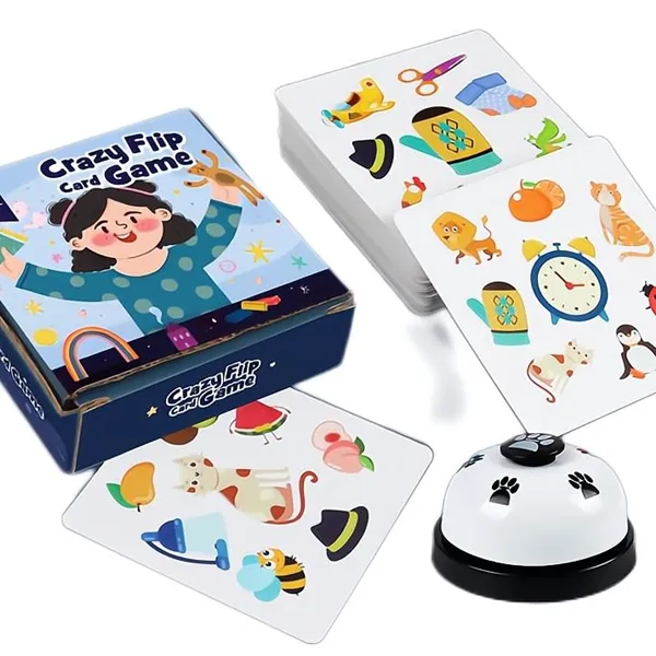 Picture of KIBTOY Crazy Flip Card Game