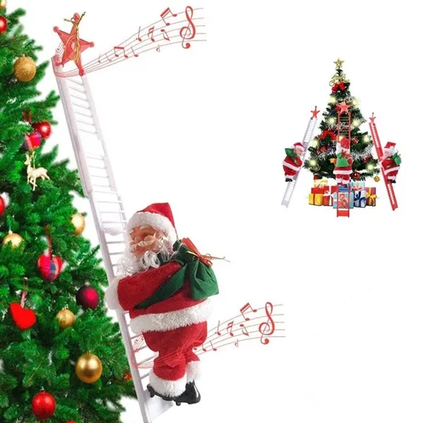 Picture of Santa Climbing Ladder Toy