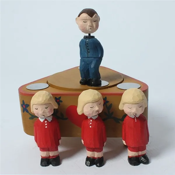 Picture of Wooden Music Box - Scum Boy Music Box and Scum Girl Music Box