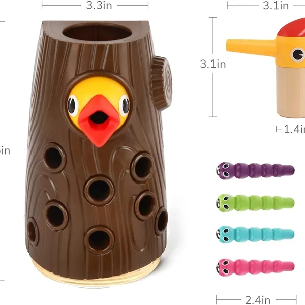 Picture of Toys feed the baby chick – magnetic toy for children 2 3 4 years – pretend play for toddlers that develops cognitive and emotional skills – educational toy