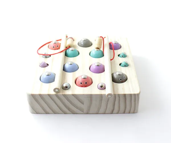 Picture of Wooden Toys By Magnetic Fishing Toy