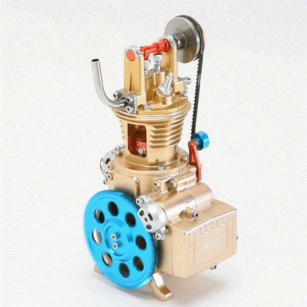 Picture of Teching DM117  Scale Model Engine Cylinder Full Aluminium Craftsmen Car Engine Kit,High Challenge Assembled Model Collection,MECHANICAL MODEL