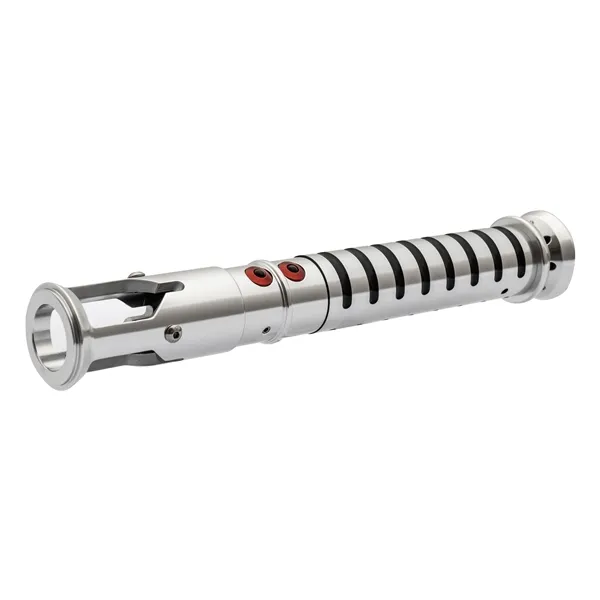 Picture of LongYuan Lightsaber,Metal Hilt Force Fx Dueling Double LightSaber,Rechargeable 2-in-1 Real RGB 15 Colors 18 sounds, H neopzxel or Proffie 2.2 neopzxel  Length 40 inches,Suitable Toys for Adults and Kids,Children's Day, Birthday Gifts,and for Christmas gift
