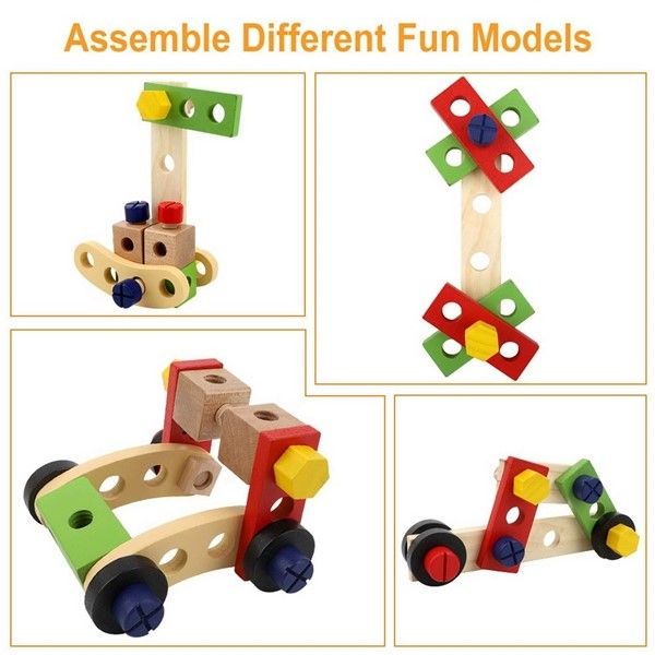 wooden puzzle blocks