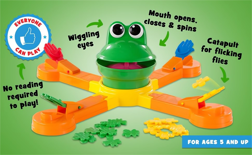 Kibtoy Feed the Frog Mr. Mouth, catapulting toy