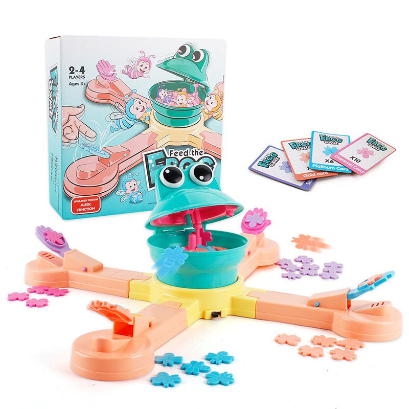 Kibtoy Feed the Frog Mr. Mouth, catapulting toy Kibtoy Feed the Frog Mr. Mouth, catapulting toy