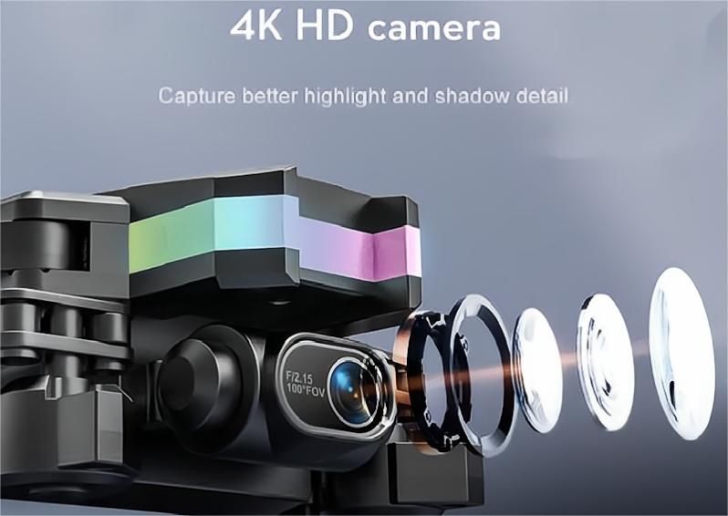 Kibtoy a mini camera drone with dual HD FPV cameras, easy to operate, cheap