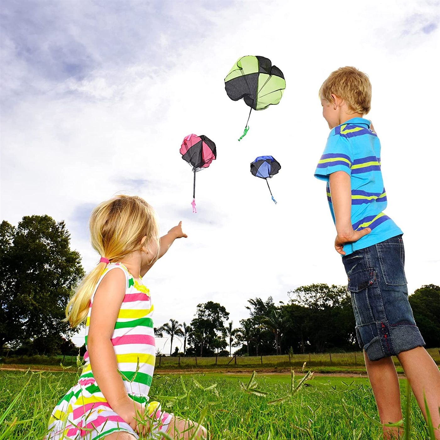 Kibtoy Throwing Parachute toys 