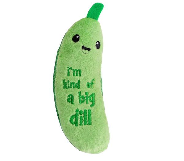 Crunchy Pickle Kicker Dental Catnip Cat Toy