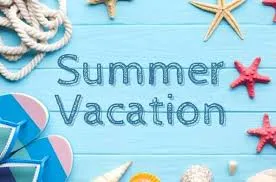 Summer vacation is coming