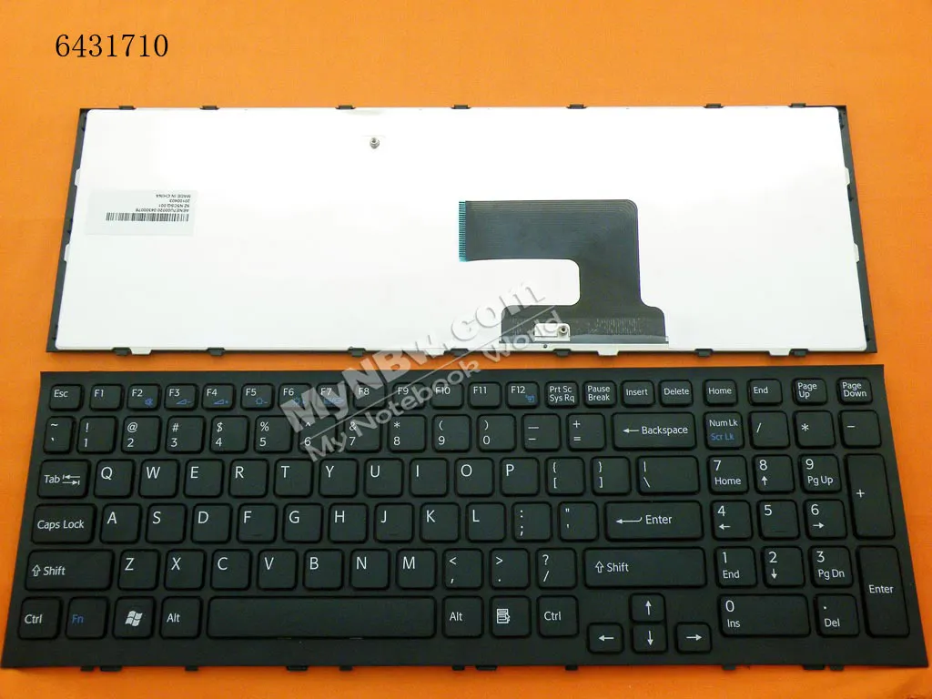 Picture of SONY VPC-EE Series BLACK FRAME BLACK