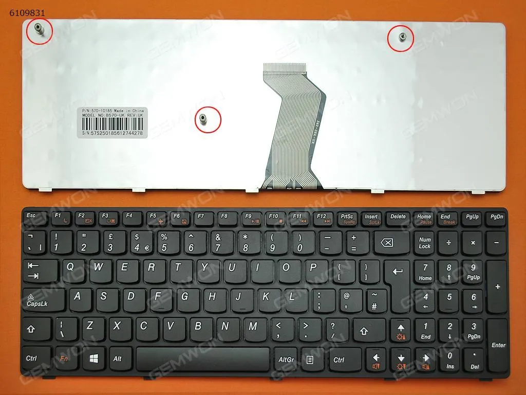 Picture of LENOVO  V570 B570 B590 BLACK FRAME BLACK(Win8 OEM)