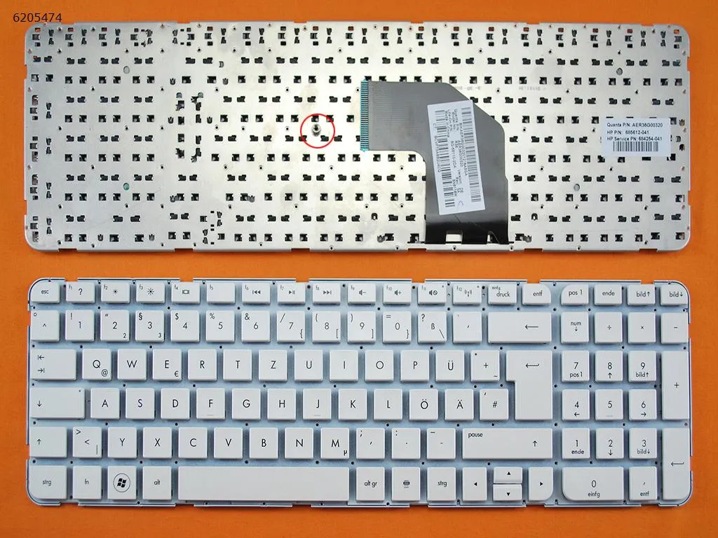 Picture of HP G6-2000 WHITE (Without FRAME)