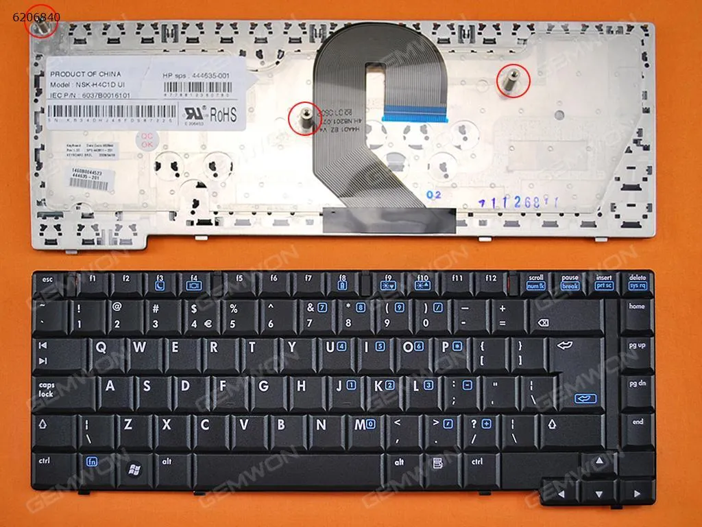 Picture of HP Compaq 6710B 6715B BLACK(Reprint)