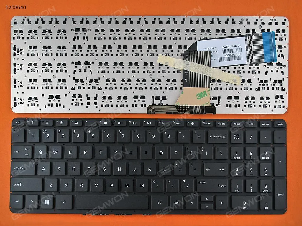Picture of HP Pavilion 15-P 17-F BLACK (Without FRAME,Without Foil,Win8)