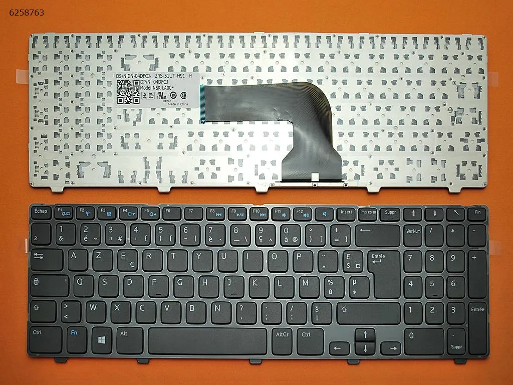 Picture of DELL Inspiron 15 3521 15R 5521 2521 GLOSSY FRAME BLACK(For Win8)