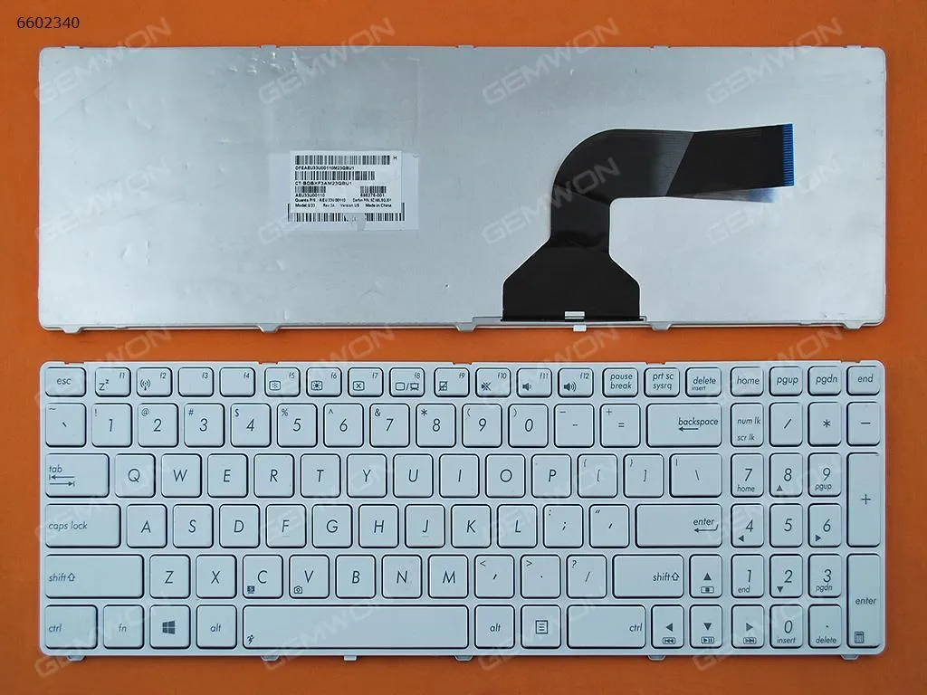Picture of ASUS G73 WHITE FRAME WHITE Win8