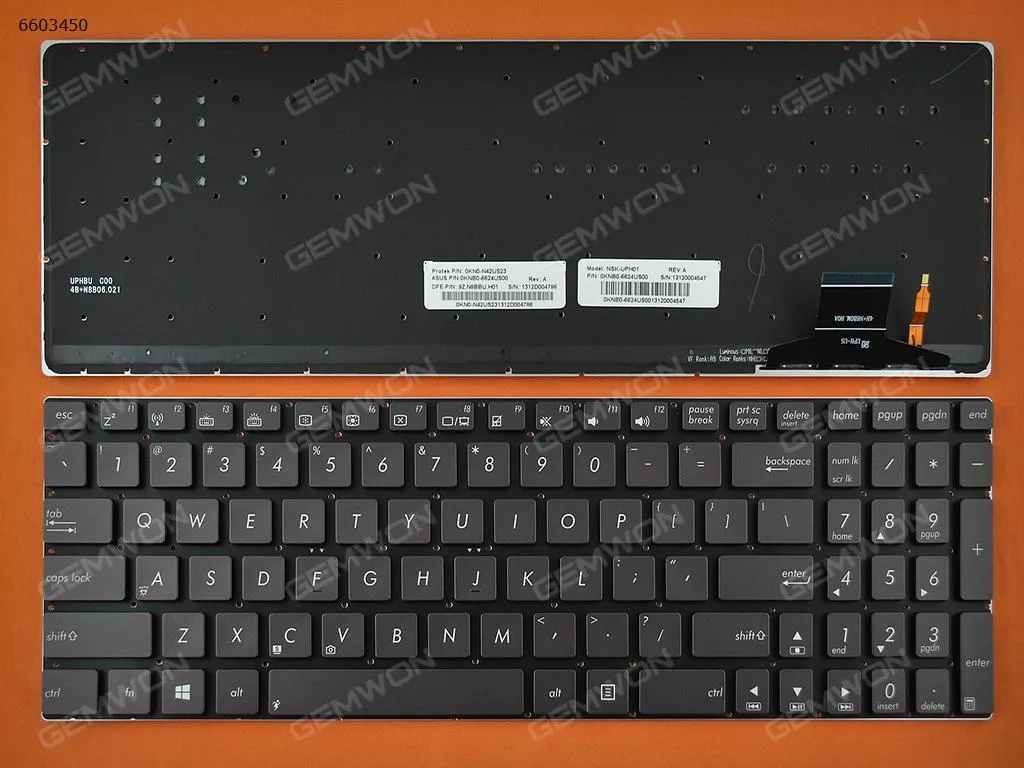 Picture of ASUS UX51 GRAY(Backlit,without FRAME,For Win8)