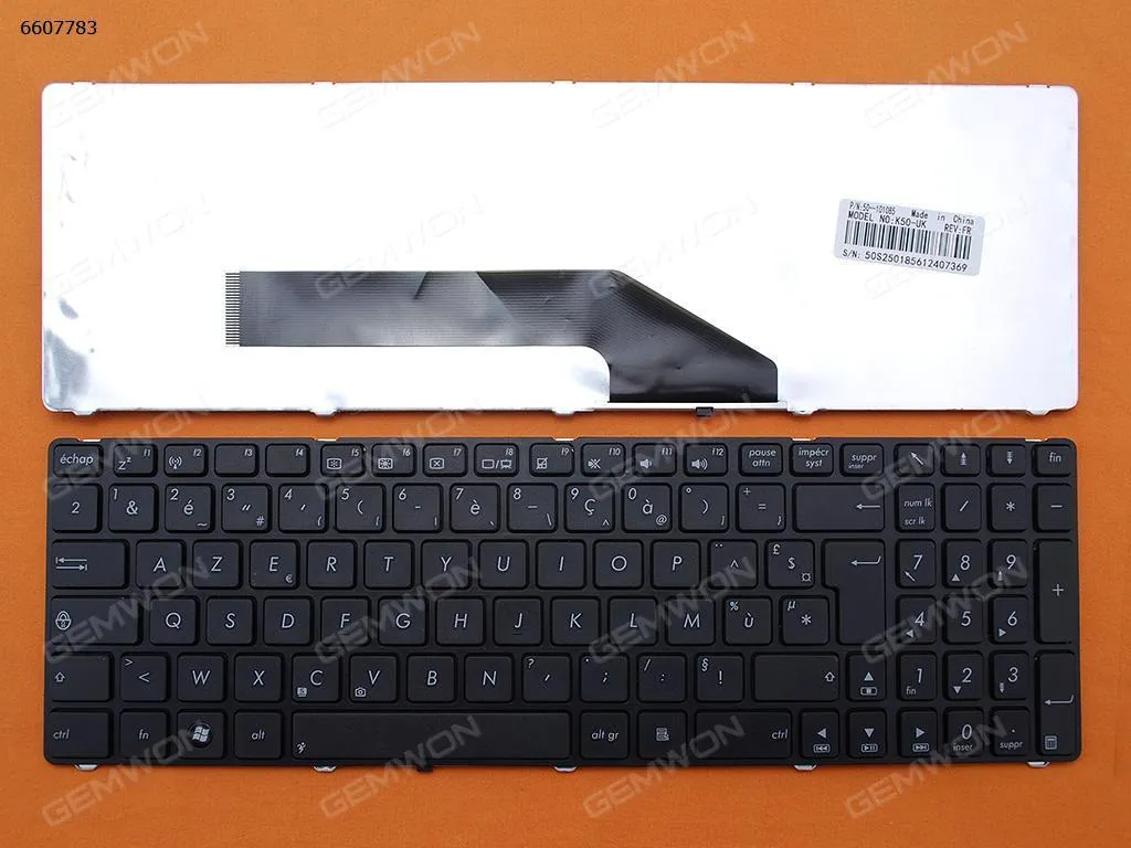 Picture of ASUS K50  GLOSSY  FRAME BLACK OEM