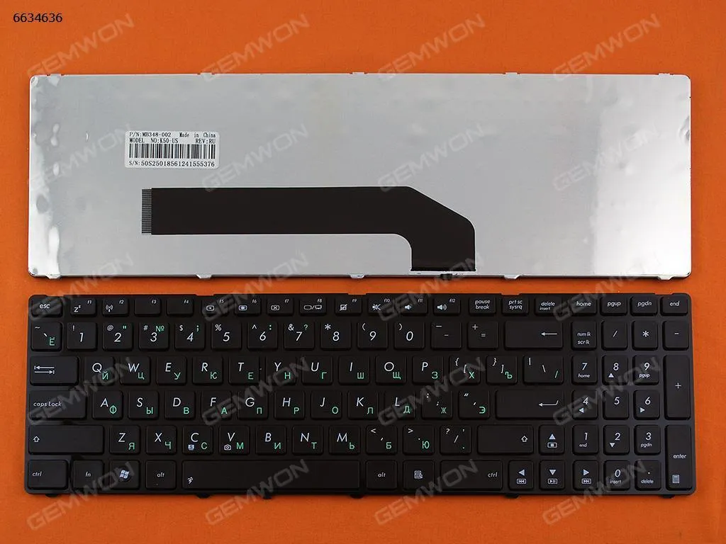 Picture of ASUS K50 GLOSSY FRAME BLACK(OEM)