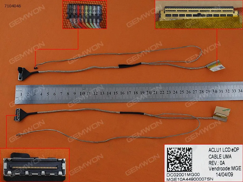 Picture of LENOVO IdeaPad G40-30 G40-45 G40-75 Z40-45 Z40-70(For Integrated graphics,version 2)，ORG