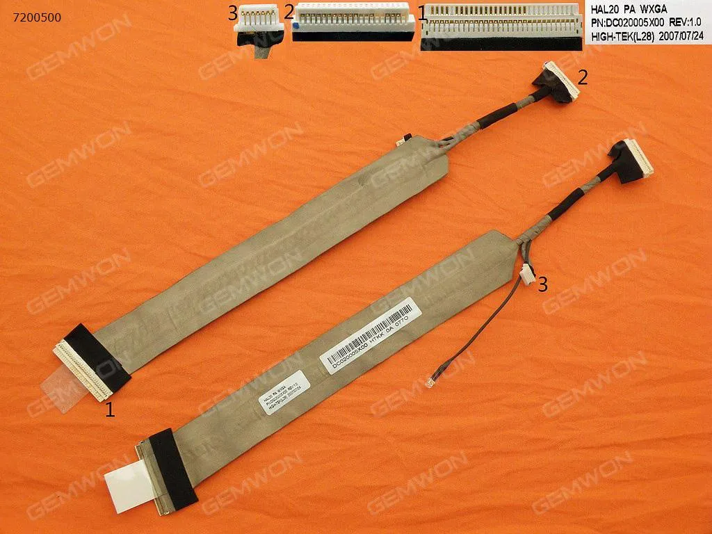 Picture of Laptop LCD/LED cable for HP Pavilion DV5000