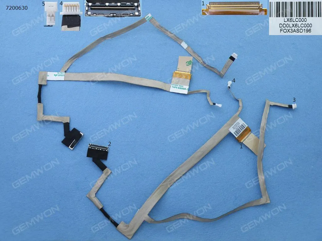 Picture of Laptop LCD/LED cable for HP Pavilion DV6-3000，OEM