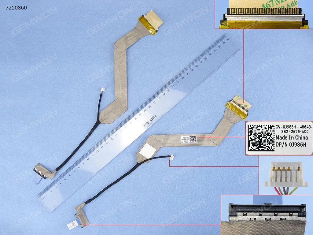 Picture of Laptop LCD/LED Cable for DELL Vostro A840 A860，ORG